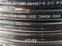 New 500' Belden 27138a Tray Cable 10/2 Thwn-2 600v 90c Direct Burial