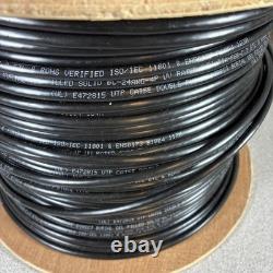 Outdoor Direct Burial dry Gel Tape cat5 cat5e BC-24AWG-4P Spool PROCAT5GELX Wire