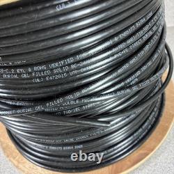 Outdoor Direct Burial dry Gel Tape cat5 cat5e BC-24AWG-4P Spool PROCAT5GELX Wire