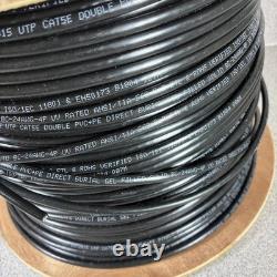 Outdoor Direct Burial dry Gel Tape cat5 cat5e BC-24AWG-4P Spool PROCAT5GELX Wire