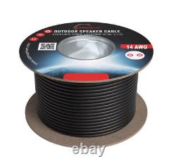 Outdoor Speaker Cable 14AWG Bulk CL3 Direct Burial Oxygen Free Copper Wire Lot