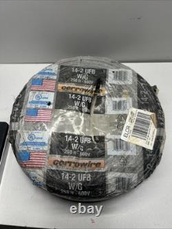 Over 125 FT 14/2 UF-B WithGROUND UNDERGROUND FEEDER DIRECT BURIAL WIRE/CABLE