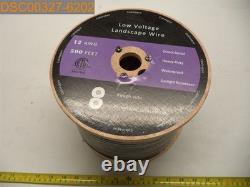 Qty=500Ft Cableague Low Voltage Landscaping Wire 12 Awg Direct Burial HeavyDuty