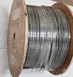 RG11 Coax Cable, Direct Burial, CATV, 14 AWG CCS, Dual Shield 60% 1000FT Roll
