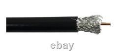 RG11 Coax Cable, Direct Burial, CATV, 14 AWG CCS, Dual Shield 60% 1000FT Roll