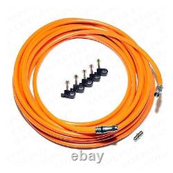 RG11 Underground Direct Burial COAX CABLE orange INDOOR OUTDOOR TriShield Drop