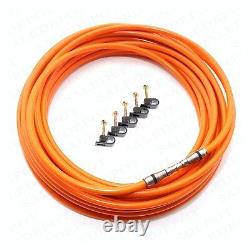 RG11 Underground Direct Burial COAX CABLE orange INDOOR OUTDOOR TriShield Drop