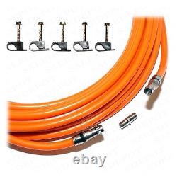 RG11 Underground Direct Burial COAX CABLE orange INDOOR OUTDOOR TriShield Drop