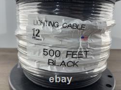 Regencywire Low Voltage Direct Burial Landscape Cable 12/2 500 Foot Spool USA S5