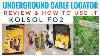 Review U0026 How To Use Kolsol F02 Underground Cable Locator Wire Tracer For Dog Fence Wire