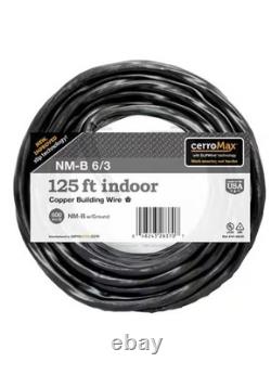 Romex 125ff 1/6 roll of Direct Burial Copper Cable for home EV or sun power
