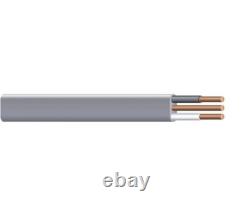 Southwire 12/2 UF B Wire 50 ft Gray Copper Direct Burial Cable 600V Ground Solid