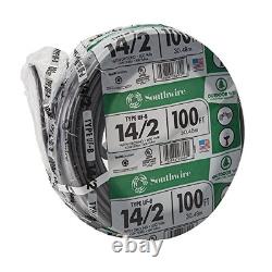 Southwire 13054226 14/2WG UF Wire 100-Foot, Approved for Direct Burial Wiring