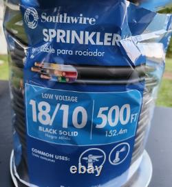 Southwire 18/10 Wire Solid Underground Sprinkler Direct Burial 500ft