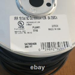 Southwire 18 AWG 6-Conductor Solid Copper Direct Burial Irrigation Cable 250 ft