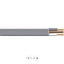 Southwire 250 ft. 12/2 Gray Solid CU UF-B WithG Underground Wire Direct Burial