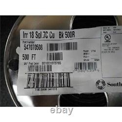 Southwire 547070508 Irrigation Sprinkler Cable Wire Direct Burial 18/7C 500' lot