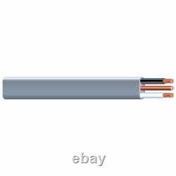 Southwire Outdoor Wire, 12/2WG UF 100 Ft Coil, Approved for Direct Burial Wiring