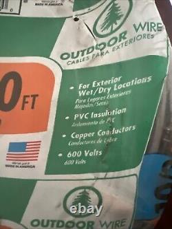 Southwire UF-B Direct Burial 250 ft 250' 10/3 Solid Copper Feeder Wire / Cable