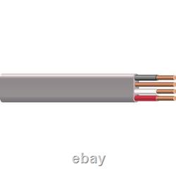 Southwire Undgerground Wire 250' 14/3 600V Direct Burial Solid CU UF-B WithG Gray