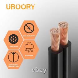 UBOORY 14/2 Low Voltage Landscape Wire 250 ft 2 Conductor Direct Burial