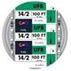 Vn Infinite Quality 14/2 Uf-b Copper Wire 14 Gauge Outdoor Direct Burial Elec