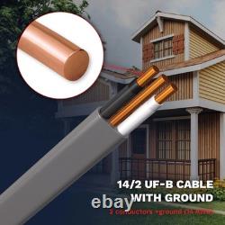 VN Infinite quality 14/2 UF-B Copper Wire 14 Gauge Outdoor Direct Burial Elec