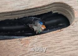 Vertical Cable Cat6 Direct Burial Gel Flooded 23AWG 4Pair Copper Cable 1000ft