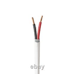 Voltive 10/2 Speaker Wire CL3 In-Wall/Direct Burial OFC 100ft White