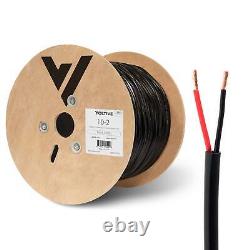 Voltive 10/2 Speaker Wire CL3 In-Wall/Direct Burial OFC 500ft Black