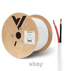 Voltive 10/2 Speaker Wire CL3 In-Wall/Direct Burial OFC 500ft White