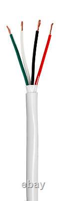 Voltive 12/4 Speaker Wire CL3 In-Wall/Direct Burial OFC 250ft White