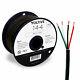 Voltive 14/4 Speaker Wire Cl3 In Wall/direct Burial Ofc 100ft Black