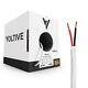 Voltive 16/2 Speaker Wire Cl3 In-wall/direct Burial Ofc 250ft White