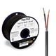 Voltive 16/2 Speaker Wire, In-wall Cl3 Direct Burial, Black, 100ft 16awg