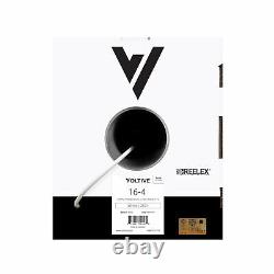 Voltive 16/4 Speaker Wire CL3 In-Wall/Direct Burial OFC 250ft White