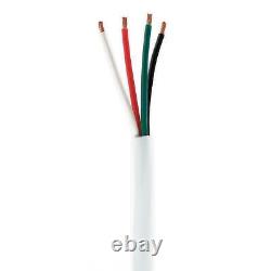 Voltive 16/4 Speaker Wire CL3 In-Wall/Direct Burial OFC 250ft White