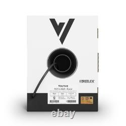 Voltive 18/2 Low Voltage Wire, In-Wall CL3 & Direct Burial, Black, 500ft