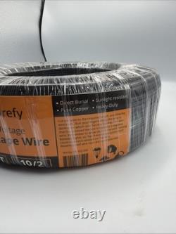 Wirefy 250 ft 10 Gauge Outdoor Direct Burial Landscape Lighting Wires Cable 10/2