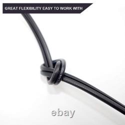 Zonegrace 12AWG 2Conductor 12/2 Direct Burial Wire for Low Voltage Landscape