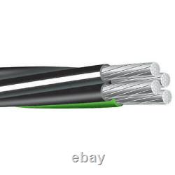 225' 2-2-4-6 Câble D'alimentation Mobile En Aluminium Fil De Sépulture Directe 600v