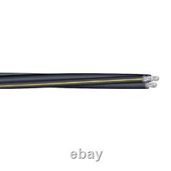 225' Sweetbriar 4/0-4/0-2/0 Triplex Câble En Aluminium Urd Fil De Sépulture Directe 600v