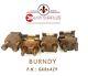 4 Pack Burndy Gar6429 Pince De Connexion De Masse En Cuivre, Enfouissement Direct 3/8ips 2/0-250cu