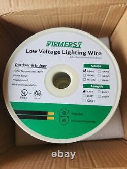 8/2 Fil de lumière de paysage enterré direct à basse tension Bobine de fil de 100 pieds