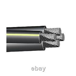 Approvisionnement électrique de Nassau 100 FT Aluminium URD Dyke 2-2-2-4 Câble Enterrement Direct