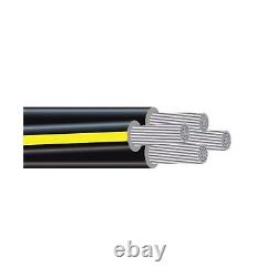 Approvisionnement électrique de Nassau 100 FT Aluminium URD Dyke 2-2-2-4 Câble Enterrement Direct