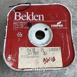 Belden 9438 14 Awg 1 Conducteur, Hook-up/lead Câble De Sépulture Directe 100ft