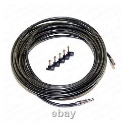 CÂBLE COAXIAL RG11 FIL EXTÉRIEUR/INTÉRIEUR lot Enterré Direct TriShield Cordons