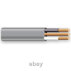 Câble 10/2 UF-B, alimentation souterraine et câble d'enterrement direct (coupé à 100 pieds)