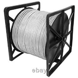 Câble CCA solide de 23AWG pour enterrement direct en extérieur CAT6 de 1000 pieds, fil étanche HDPE